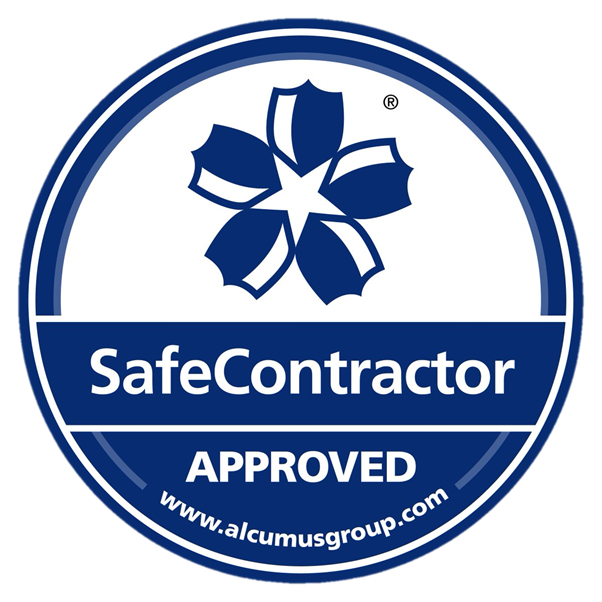 An image of the safe contractor logo